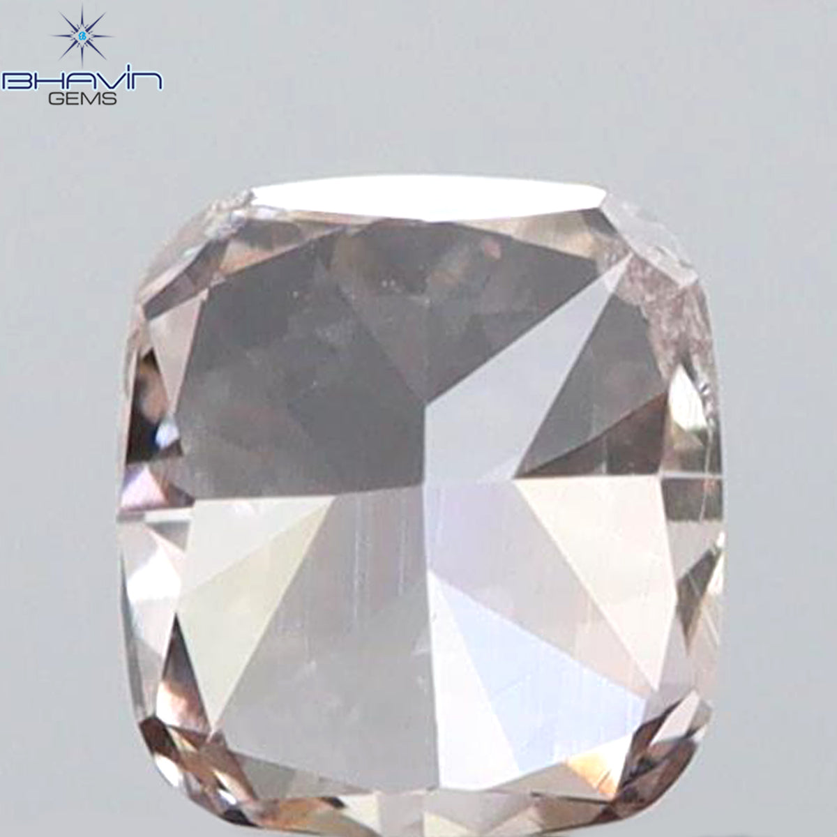0.05 CT クッションシェイプ 天然ダイヤモンド ピンクカラー VS2 クラリティ (2.28 MM)