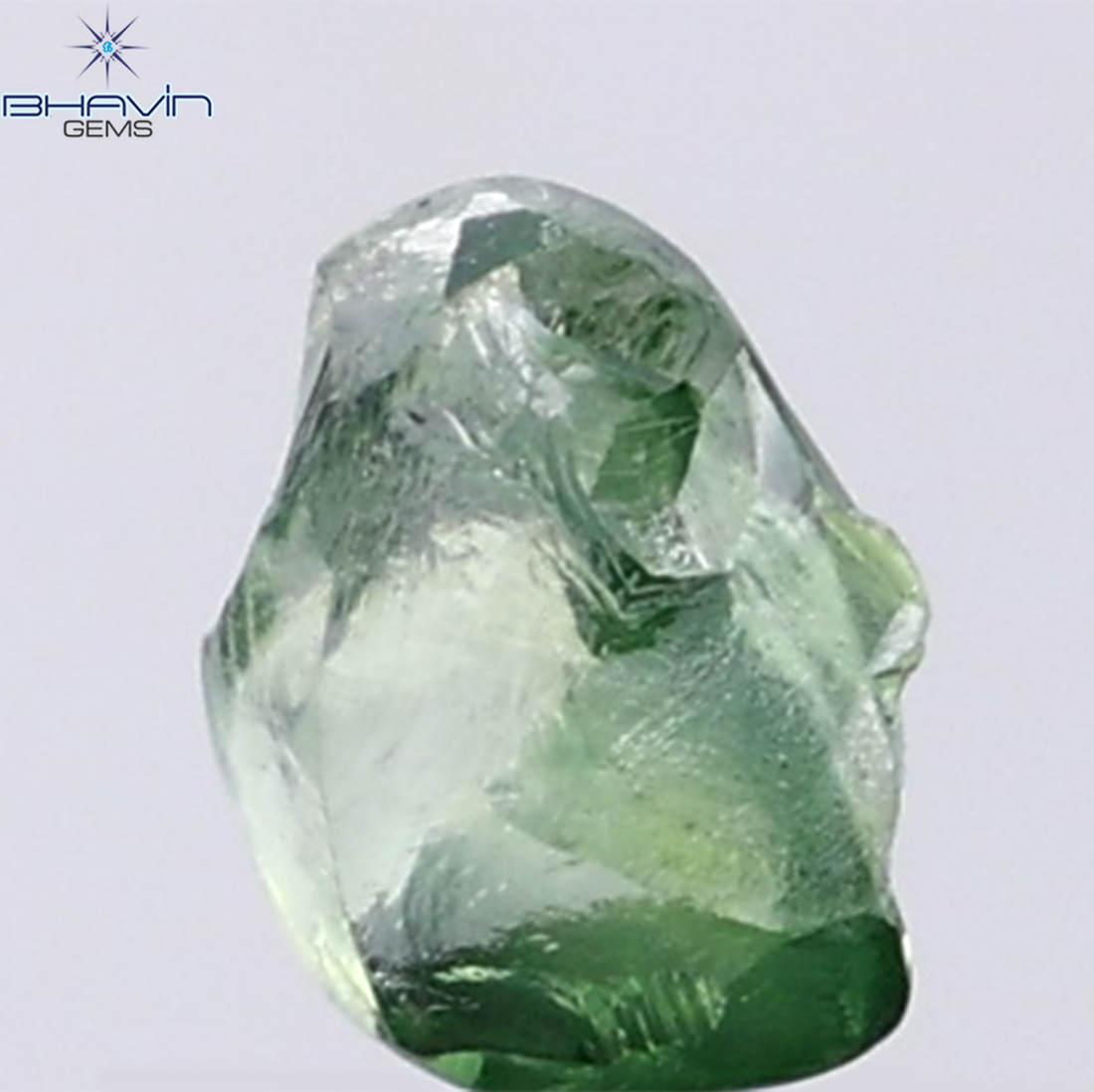 0.49 CT ラフシェイプ ナチュラル ダイヤモンド ピンク色 I3 クラリティ (4.90 MM)
