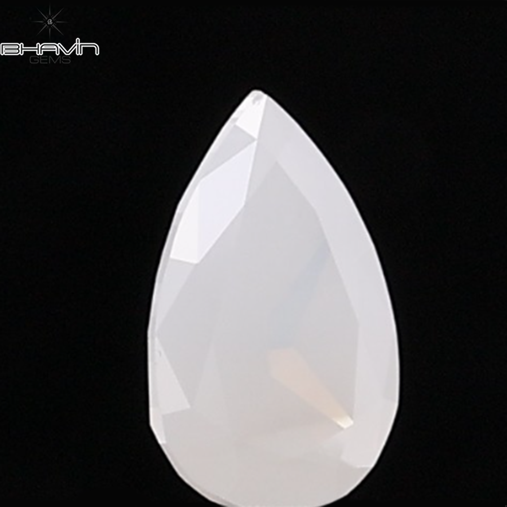 0.39 CT Pear Diamond Natural White Color VS2 Clarity (5.89 MM)
