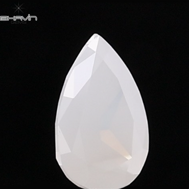 0.39 CT Pear Diamond Natural White Color VS2 Clarity (5.89 MM)