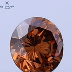 0.03 CT Natural Round Diamond Champian Color Clarity VVS (2.05 MM)