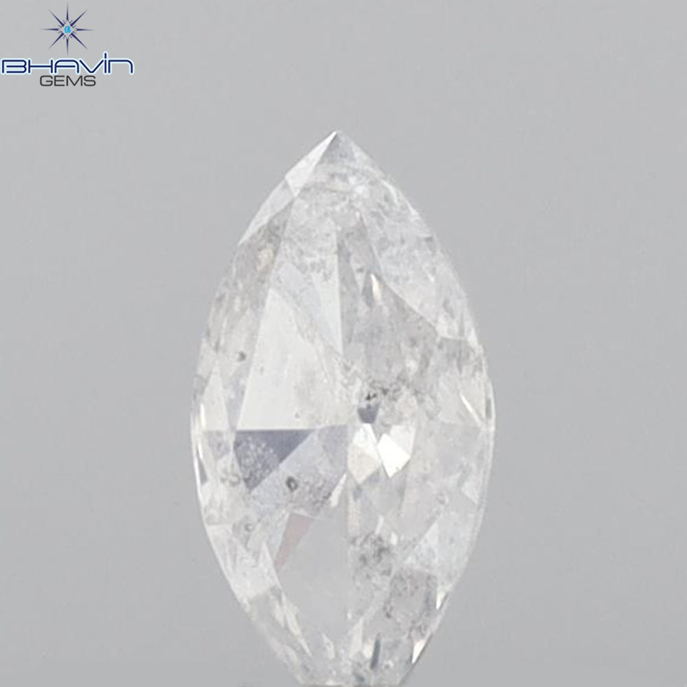 0.19 CT Marquise Shape Natural Diamond White Color I2 Clarity (5.70 MM)