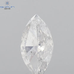 0.19 CT Marquise Shape Natural Diamond White Color I2 Clarity (5.70 MM)