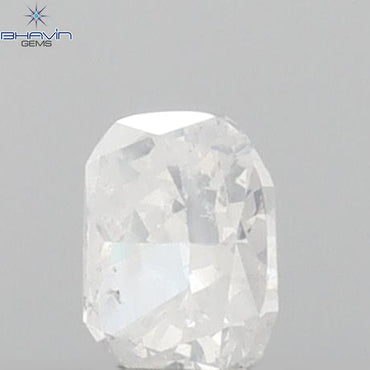 0.17 CT Cushion Shape Natural Diamond White Color I1 Clarity (3.51 MM)