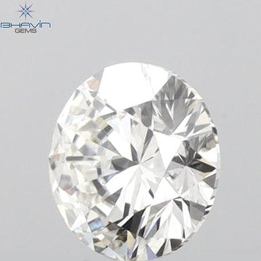 0.50 CT Round Diamond Enhanced White (D) Color VVS1 Clarity (5.04 MM)