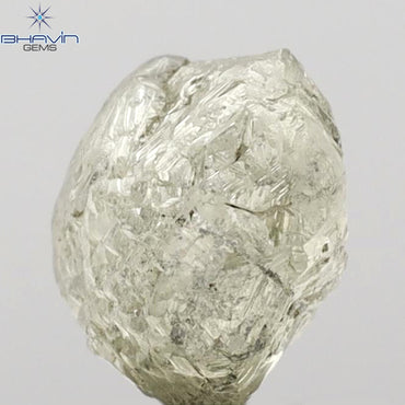 4.49 CT Rough Shape Natural Diamond Yellow Color I3 Clarity (8.93 MM)