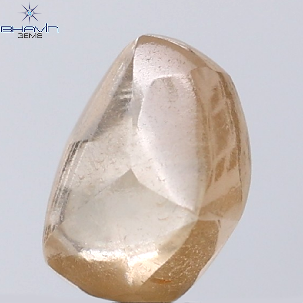 0.90 CT ラフ シェイプ ナチュラル ダイヤモンド ホワイト カラー VS1 クラリティ (5.95 MM)