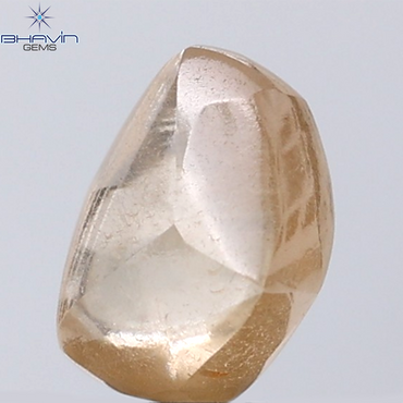 1.97 CT Rough Shape Natural Diamond Brown Color VS1 Clarity (8.16 MM)