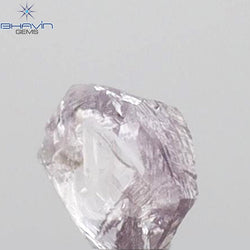 0.18 CT Rough Shape Natural Diamond Pink Color VS2 Clarity (3.83 MM)