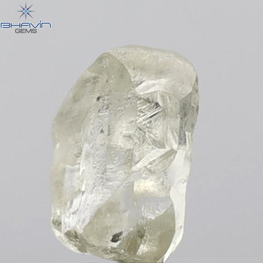 2.24 CT Rough Shape Natural Loose Diamond White (M) Color SI1 Clarity (8.52 MM)