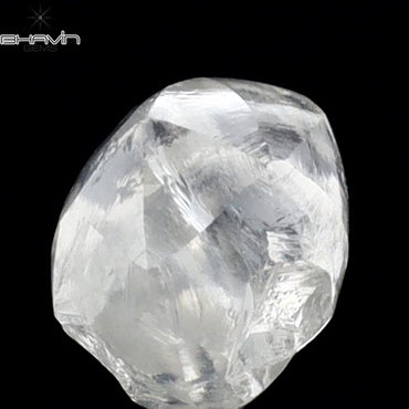 1.28 CT Rough Shape Natural Diamond White Color VS2 Clarity (6.12 MM)