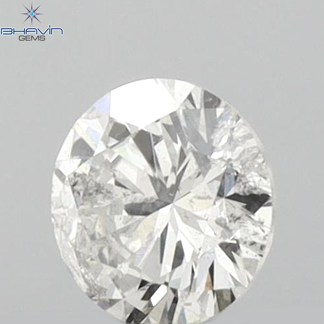 0.31 CT Round Shape Natural Loose Diamond White Color SI2 Clarity (4.36 MM)
