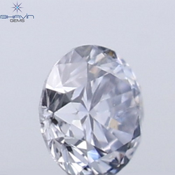 0.18 CT ラウンド ローズ カット シェイプ 天然ダイヤモンド ピンク色 I2 クラリティ (3.86 MM)