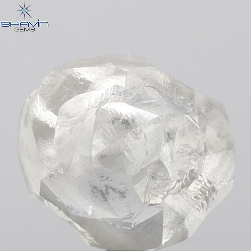 3.43 CT Rough Shape Natural Loose Diamond White (M) Color SI1 Clarity (8.00 MM)