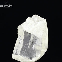 1.39 CT Rough Shape Natural Diamond White Yellow Color SI1 Clarity (9.10 MM)