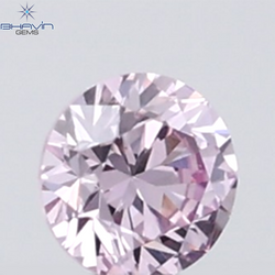 0.05 CT Round Natural Diamond Pink (Argyle) Color VS-SI Clarity