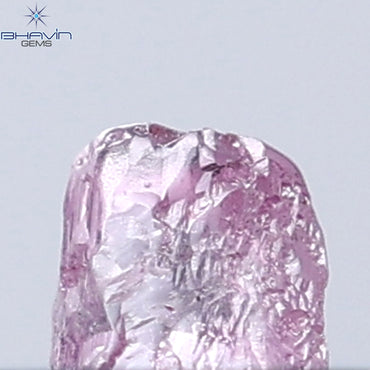 0.07 CT Rough Shape Natural Diamond Pink (Argyle) Color SI1 Clarity (2.64 MM)