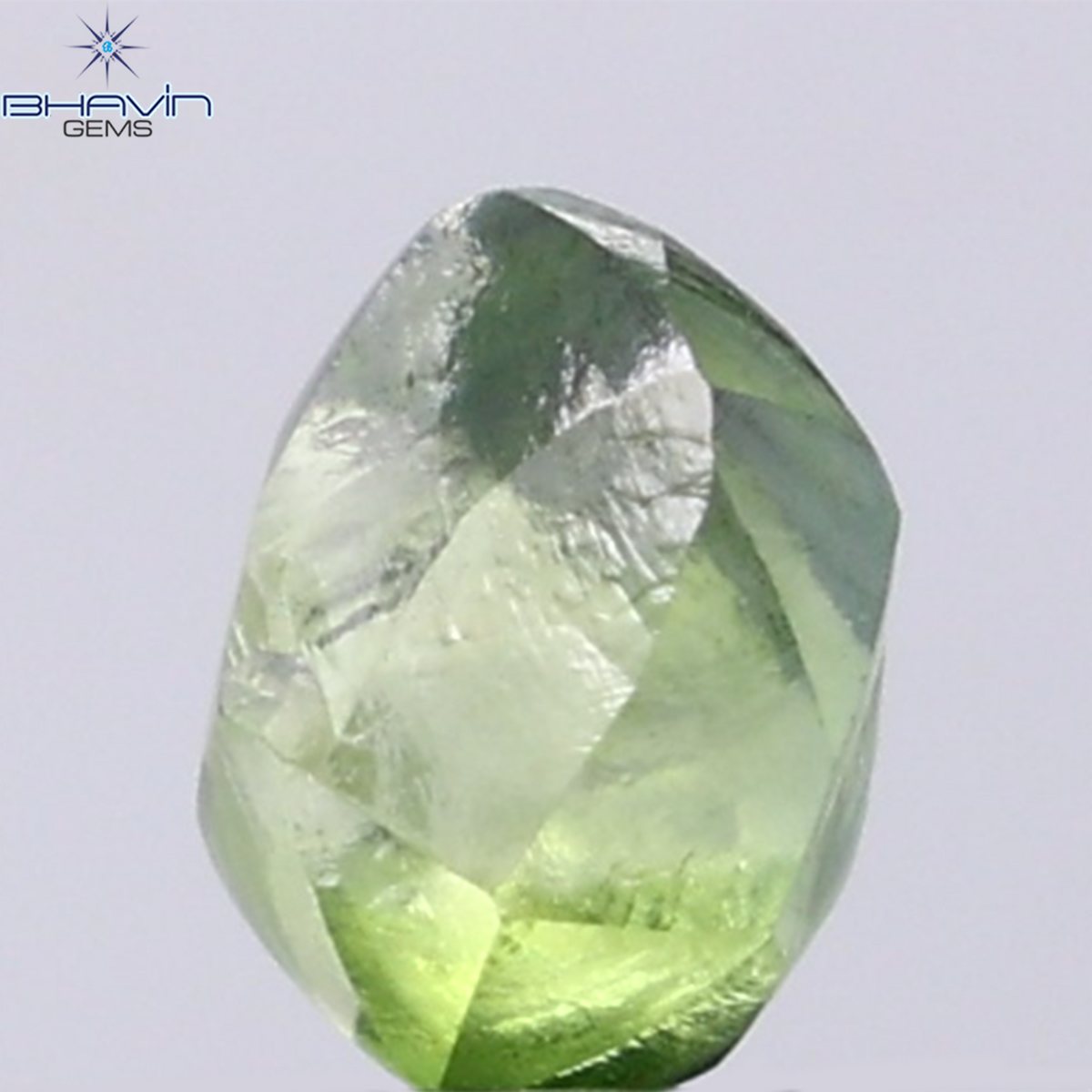 0.49 CT ラフシェイプ ナチュラル ダイヤモンド ピンク色 I3 クラリティ (4.90 MM)