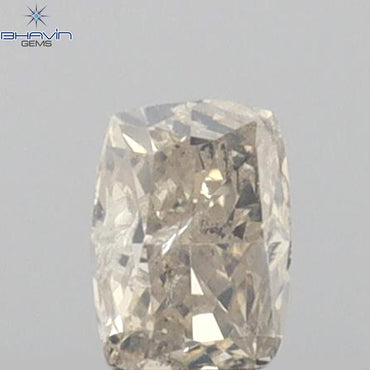 0.16 CT Cushion Shape Natural Diamond White Color I1 Clarity (3.72 MM)