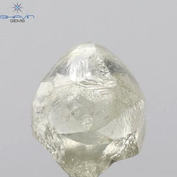 2.29 CT Rough Shape Natural Loose Diamond White (M) Color SI1 Clarity (6.70 MM)