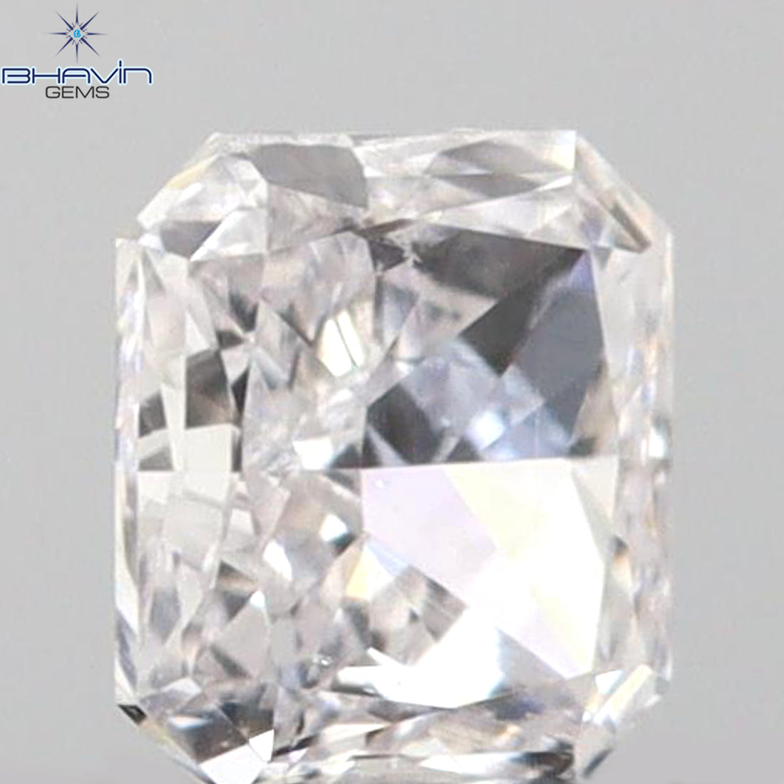 0.15 CT Natural Radiant Diamond Pink Color Clarity VS2 (3.20 MM)