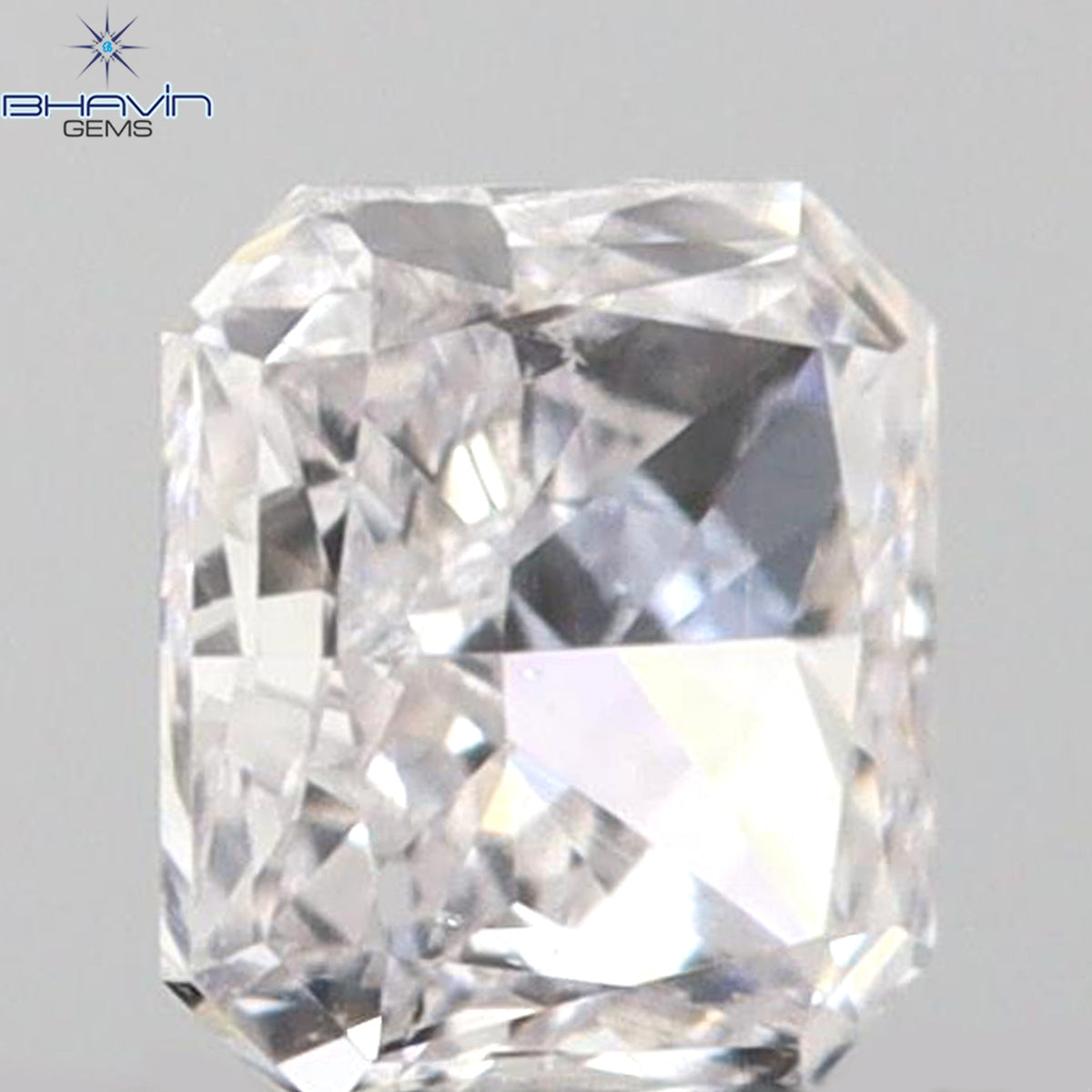0.15 CT Natural Radiant Diamond Pink Color Clarity VS2 (3.20 MM)