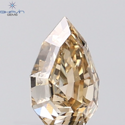 1.03 CT Shield Natural Brown Diamond SI Clarity (7.02 MM)