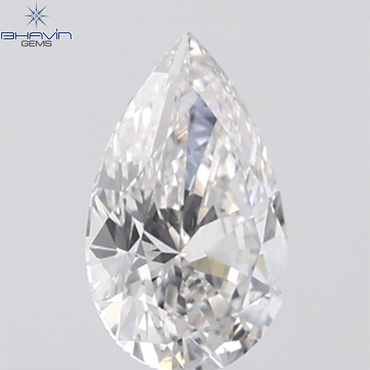 GIA Cerified 1.23 CT Pear Shape Natural Diamond G Color VS1 Clarity (9.72 MM)