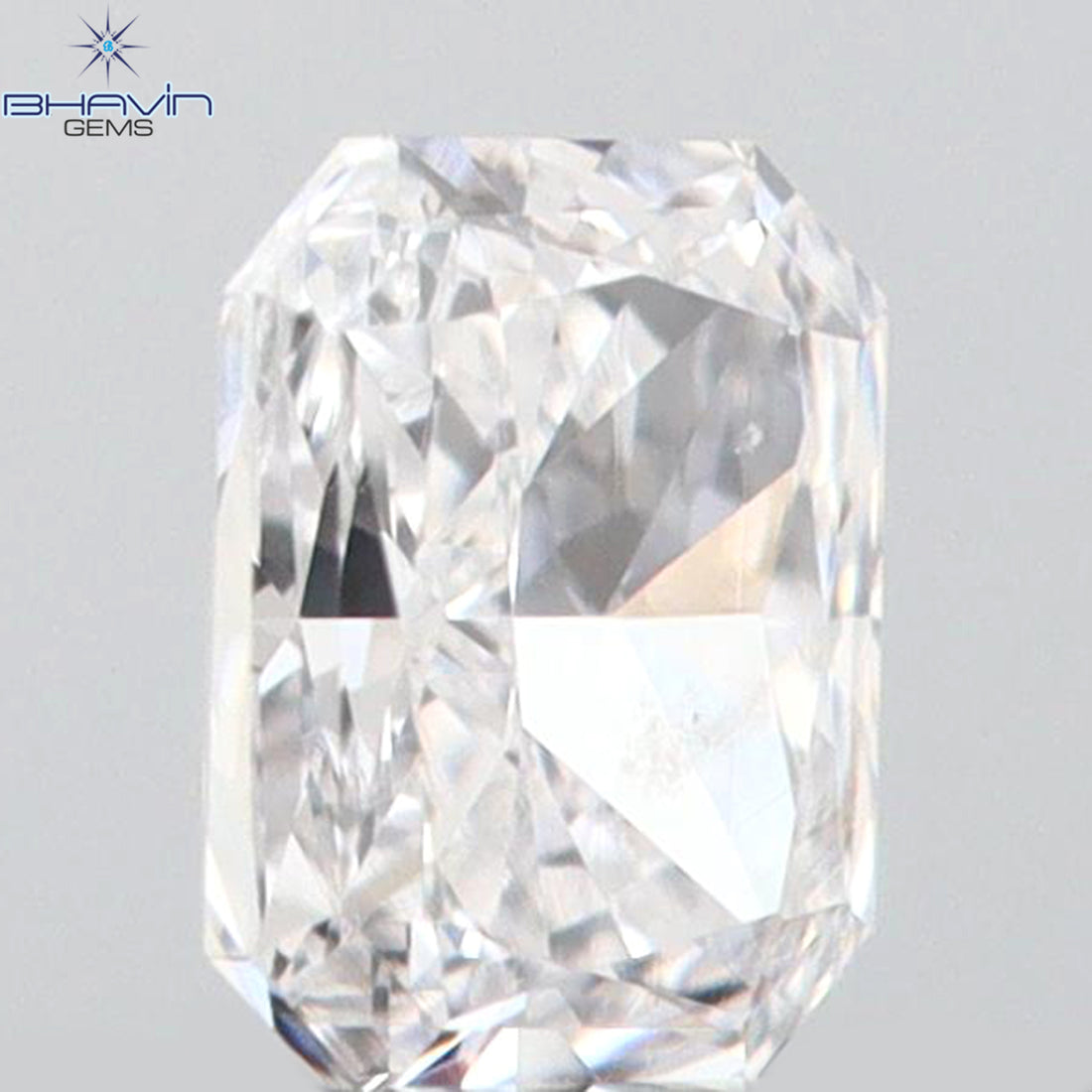 0.08 CT ラディアント シェイプ ナチュラル ダイヤモンド ピンク色 SI2 クラリティ (2.38 MM)