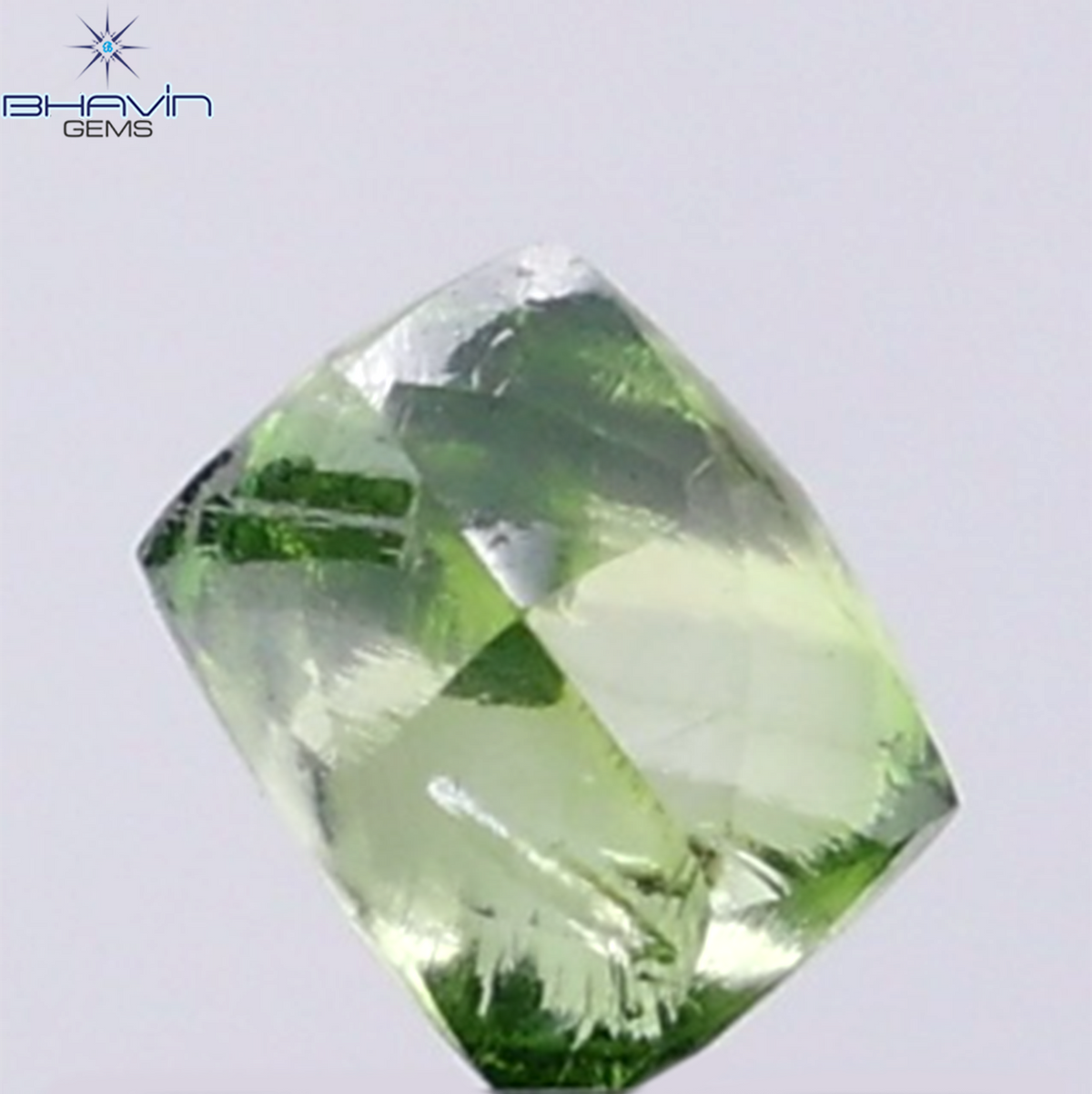 0.49 CT ラフシェイプ ナチュラル ダイヤモンド ピンク色 I3 クラリティ (4.90 MM)