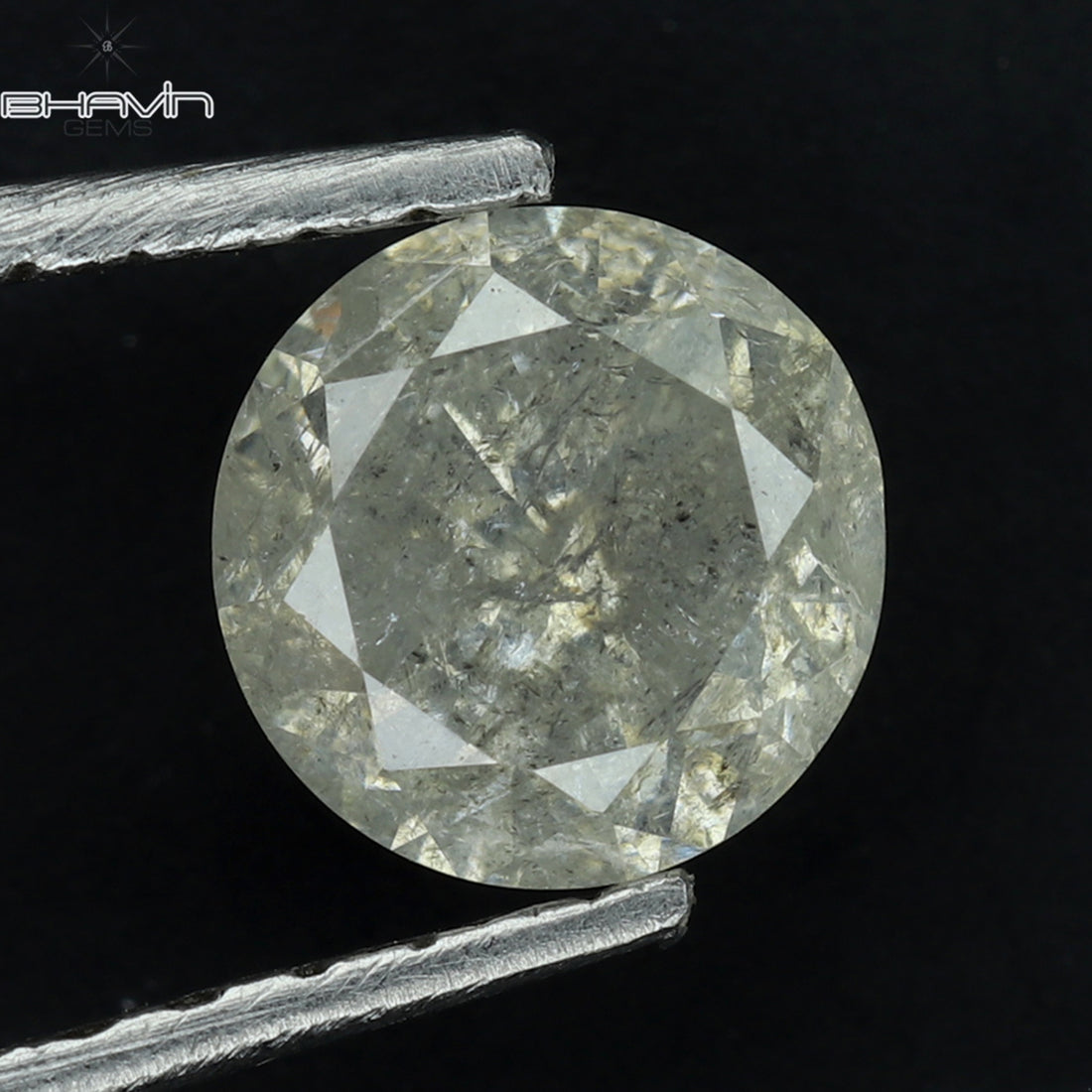 0.60 CT Natural Round Diamond White Color Clarity I3 (5.26 MM)