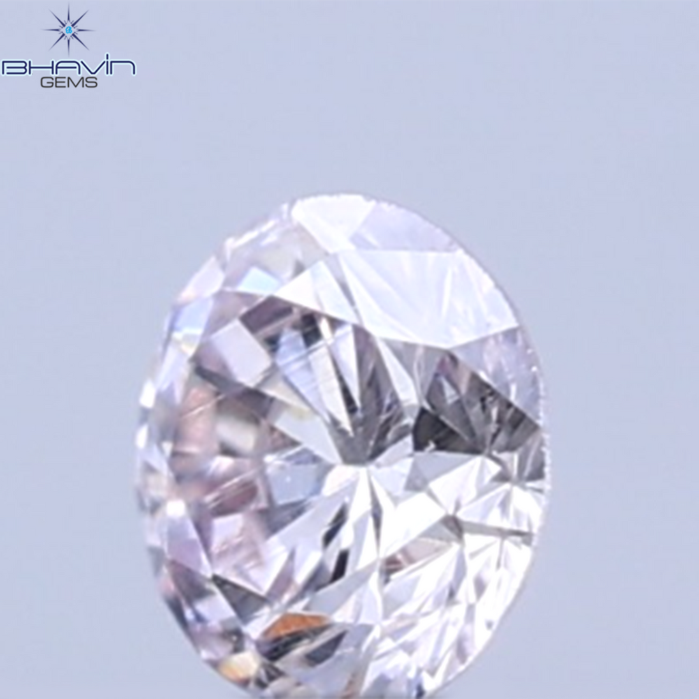 0.04 CT Natural Round Diamond Pink Color Clarity SI2 (2.0 MM)
