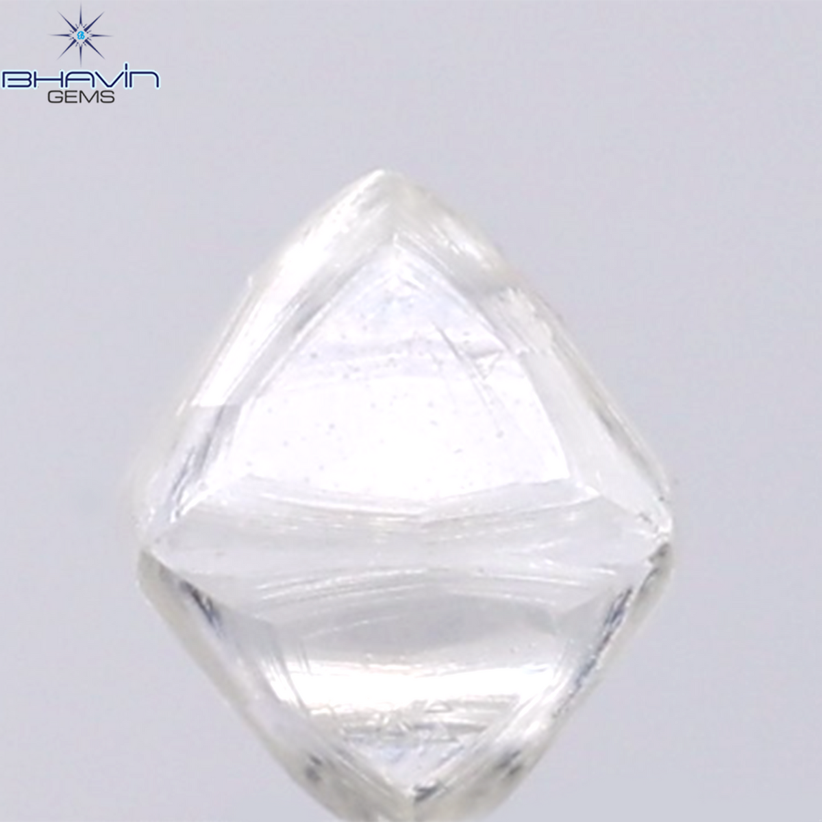 1.21 CT Natural Rough Diamond White Color Clarity VS (5.61 MM)