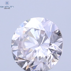 0.04 CT Natural Round Diamond Pink Color Clarity SI (2.0 MM)