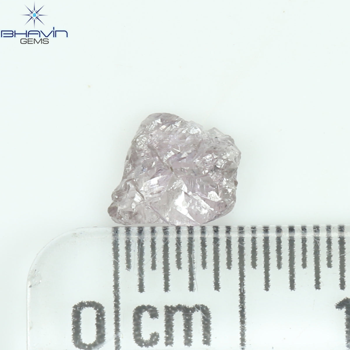 0.90 CT ラフ シェイプ ナチュラル ダイヤモンド ホワイト カラー VS1 クラリティ (5.95 MM)
