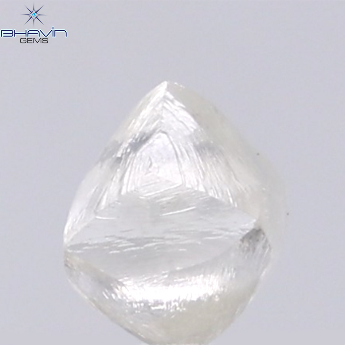 1.46 CT Natural Rough Diamond White Color Clarity VS (5.84 MM)