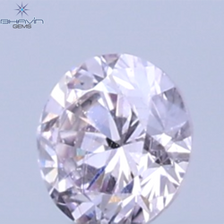 0.03 CT Natural Round Diamond Pink Color Clarity VS2 (1.90 MM)