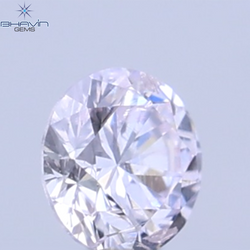 0.04 CT Natural Round Diamond Pink Color Clarity SI (2.0 MM)
