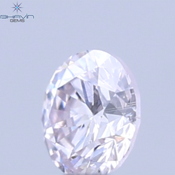 0.26 CT ラウンドシェイプ 天然ダイヤモンド ピンクカラー VS1 クラリティ (4.10 MM)