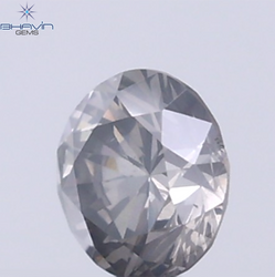 0.19 CT Natural Round Diamond Grey Color Clarity SI2 (3.71 MM)