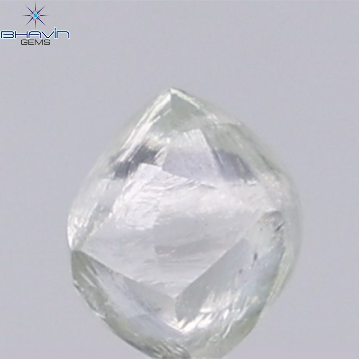 1.02 CT Natural Rough Diamond White Color Clarity VS (5.62 MM)