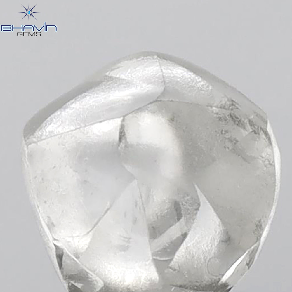 1.12 CT Rough Shape Natural Diamond white Color VS2 Clarity (5.32 MM)