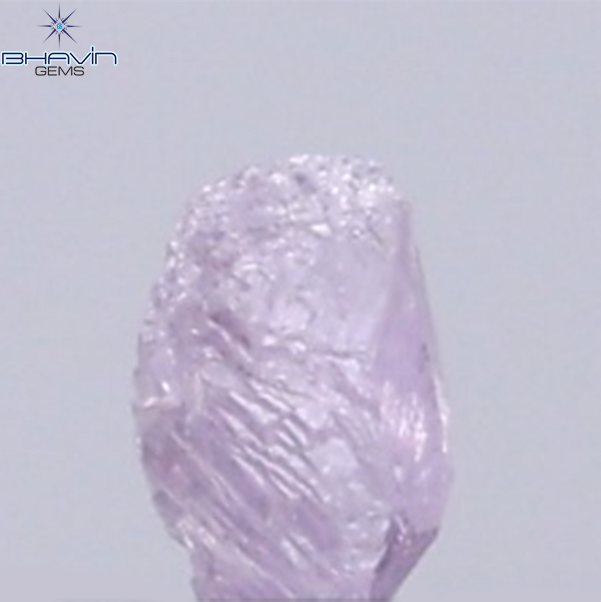 0.07 CT Natural Rough Diamond Pink Color Clarity VS (2.92 MM)