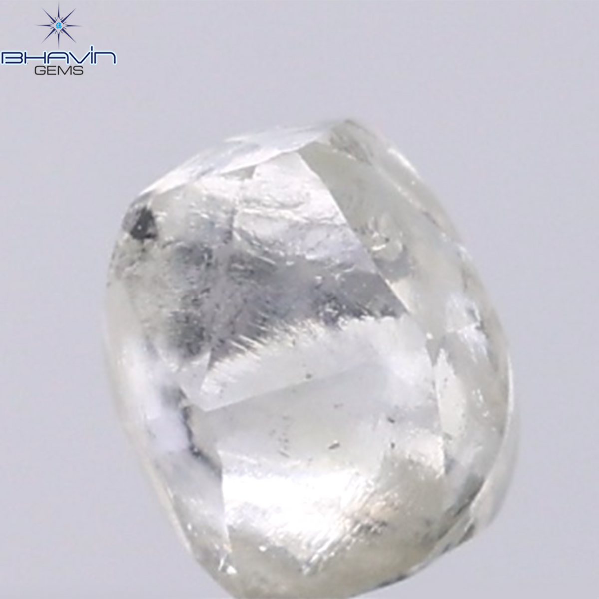 1.16 CT Natural Rough Diamond White Color Clarity VS (5.77 MM)