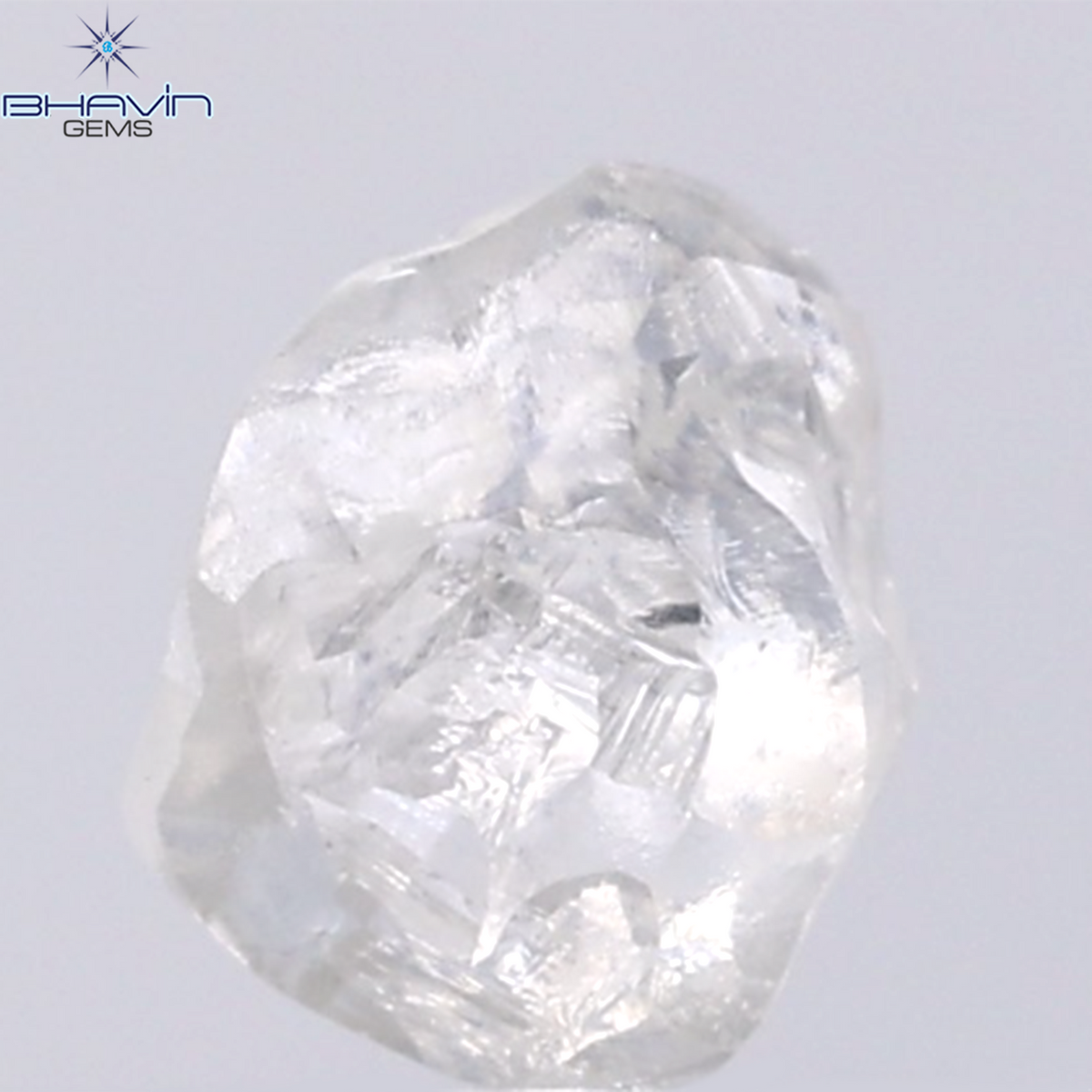 1.33 CT Natural Rough Diamond White Color Clarity VS (7.03 MM)