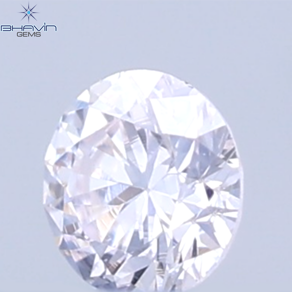 0.04 CT Natural Round Diamond Pink Color Clarity VS2 (2.00 MM)