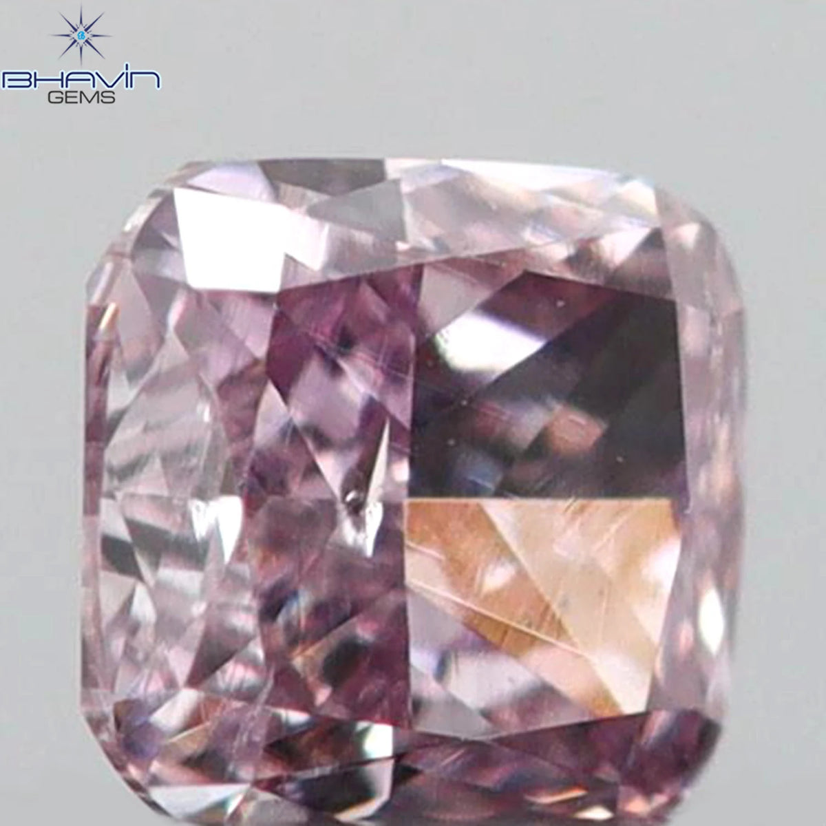 0.07 CT Natural Cushion Diamond Pink Color Clarity SI1 (2.25 MM)
