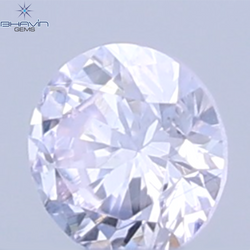 0.03 CT Natural Round Diamond Pink Color Clarity VS (1.90 MM)