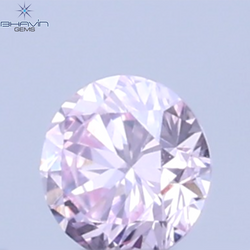 0.03 CT Natural Round Diamond Pink Color Clarity VS1 (1.90 MM)