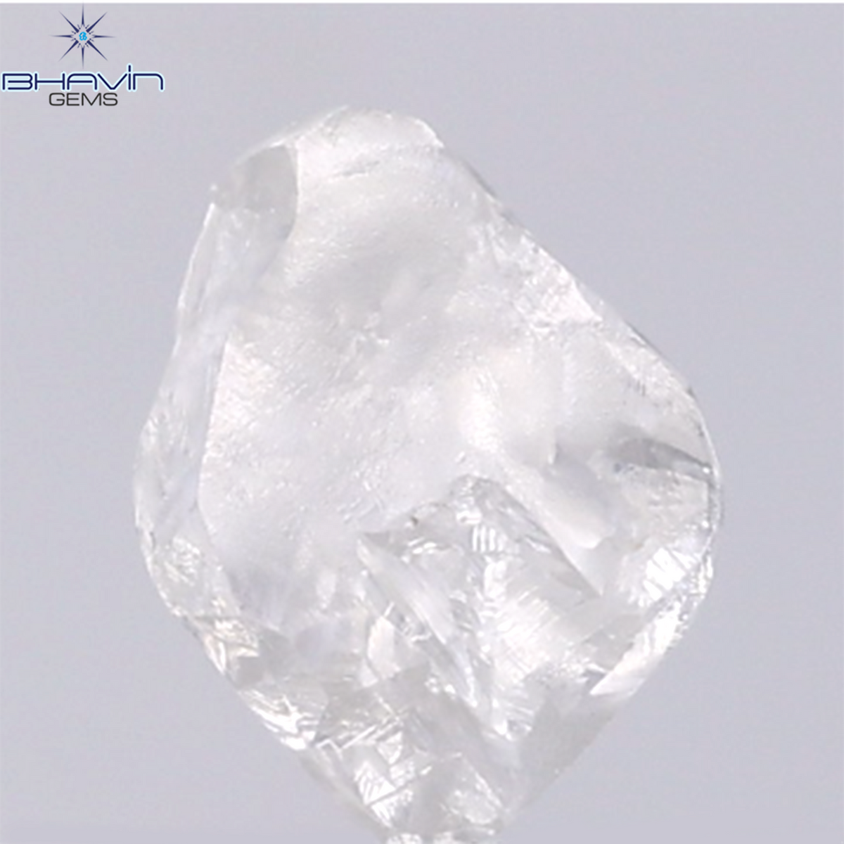 1.34 CT Natural Rough Diamond White Color Clarity VS (8.70 MM)